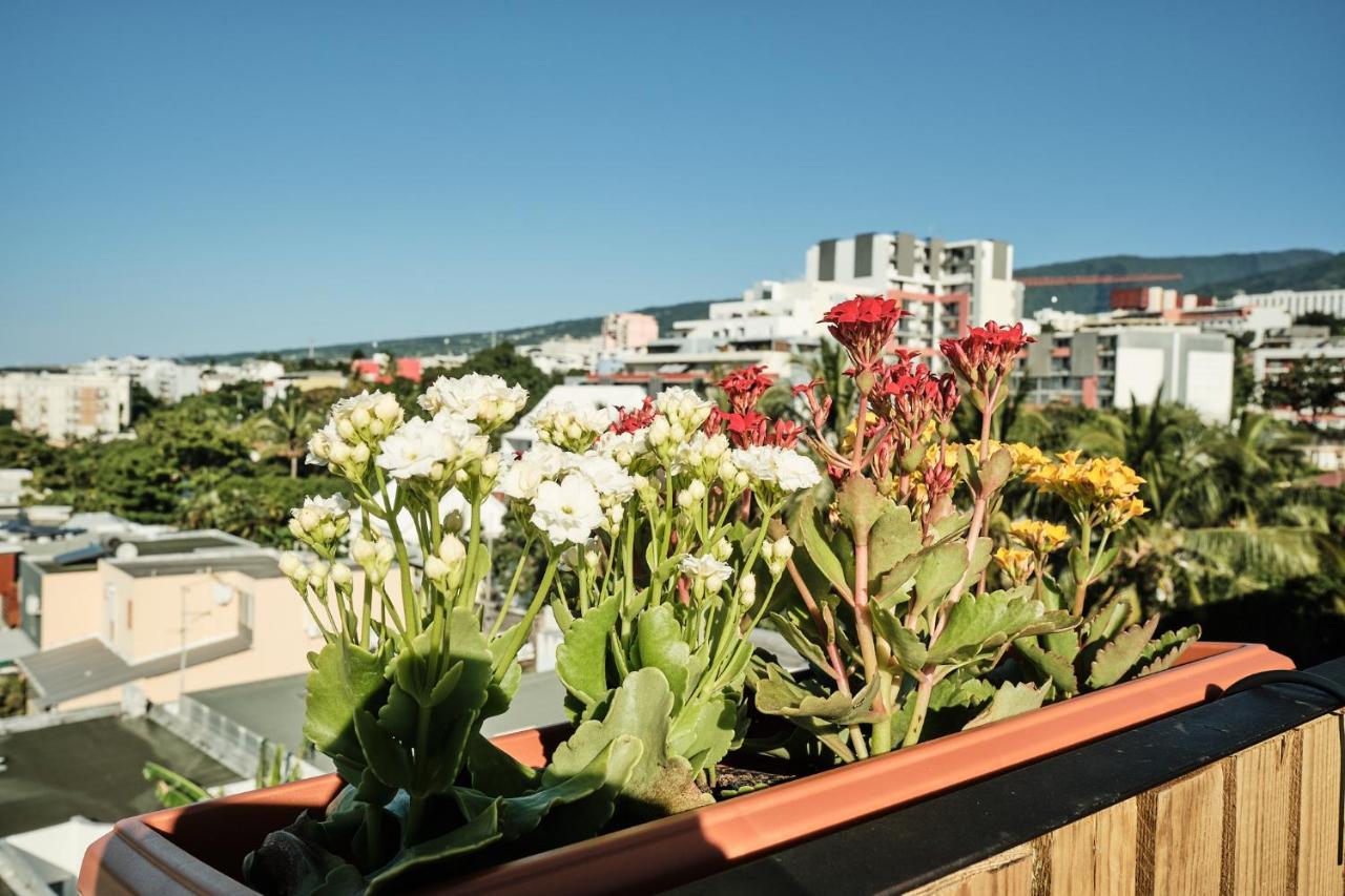 Apartament Appart'Eden : Vue Panoramique Sur Saint-Denis Sainte-Clotilde Zewnętrze zdjęcie