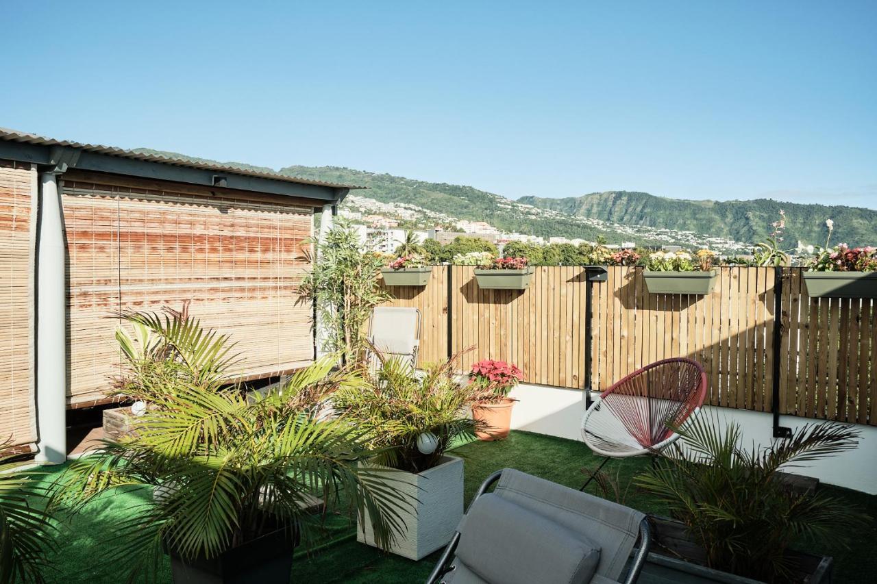 Apartament Appart'Eden : Vue Panoramique Sur Saint-Denis Sainte-Clotilde Zewnętrze zdjęcie