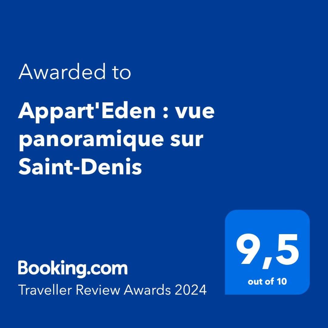 Apartament Appart'Eden : Vue Panoramique Sur Saint-Denis Sainte-Clotilde Zewnętrze zdjęcie